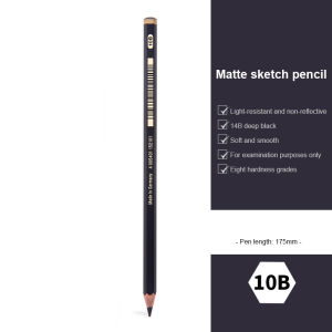 Faber-Castell Professional Wooden Lead Pencils Matte 1/8Pcs/Set Sketch Pencil Painting Charcoal Graphite Pencil Artists Supplies