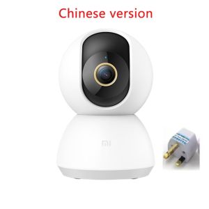 Xiaomi | Xiaomi Smart Home Security Camera Mi PTZ 2K 360° Webcam 1296P 3 Megapixel AI Human Detection Night Vision Webcam Work With Mijia