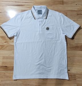 Áo thun nam Việt Tiến ngắn tay có cổ có túi. Hàng cắt tem mác