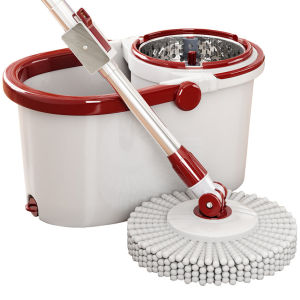 ไม้ถูพื้น ชุดถังปั่น ไม้ม็อบ ม็อบถูพื้น Spin Mop ไม้ถูพื้นถังปั่น ชุดถังปั่น+ไม้ถู พร้อมผ้าม๊อบ ถังถูพื้น ถังปั่น ถังหนาพิเศษ รุ่นใหม่ ใช้งานง่าย