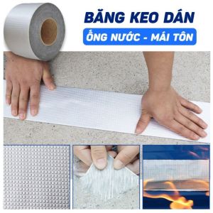Keo dán chống thấm chống dột mái tôn tường nhà chất lượng ( cao 5cm/10cm/15cm/20cm x dài 5m)