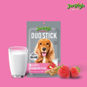 Snack cho chó Que mềm Duo Stick Jerhigh gói 50gr