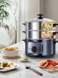 Midea | Multi-function Electric Steamer 3 Layers