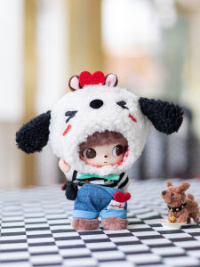 Disney Style Cotton Doll Clothes Set High Fly 10cm Plush Doll Hanging Ornament Dimoo Rubber Doll Toy for Boys And Girls