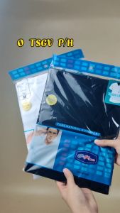 Kaos Dalam Oblong Pria GTMAN V-NECK TSGV HITAM ISI-1 Pcs