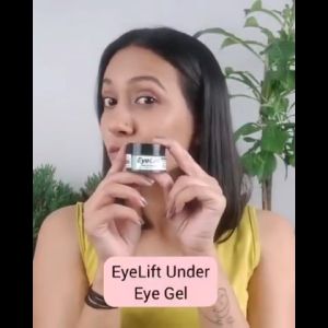 Bella Vita Organic EyeLift Hydrating Natural Under Eye Cream Gel for Dark Circles Puffy Eyes Wrinkles & Removal of Fine Lines for Women & Men 20 gm