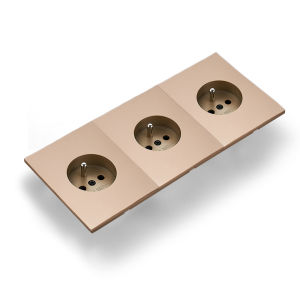 Skin Sensation France Skin Feel Paint Embedded Rocker Switch Integrated Panel Button Light Switch Power Sockets Wall Socket Home