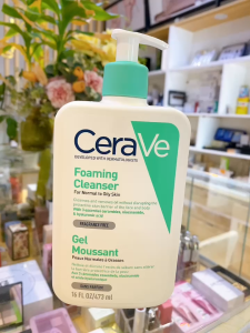 Sữa rửa mặt dịu nhẹ Cerave Foaming Cleanser Gel Moussant cho da dầu