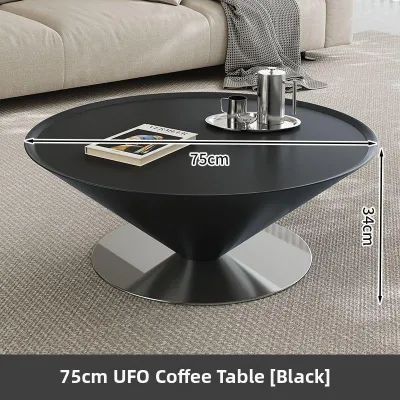 AYIJIE | Suspended Luxury Minimalist Round Coffee Table