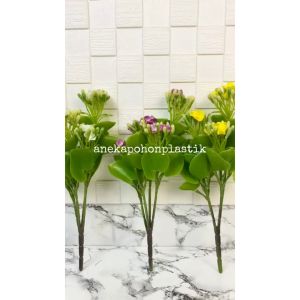 Tanaman Artificial Bunga Calandiva X4 Latex Pajangan Dekorasi Rumah Aesthetic