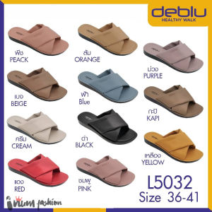 รองเท้าแตะหญิง เพื่อสุขภาพ Deblu เดอบลู รุ่น L5032 เมลโลว์เมลโล่ว์ ไซส์ 36-41 พื้นนุ่ม เบา ใส่สบาย รองเท้าแตะผู้หญิง รองเท้าแตะ - Lazada