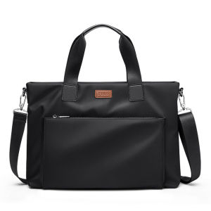 Polo Casual Large Capacity Business Trip Handbag for Men 16 Inch Laptop Bag Fashionable Soft Fabric Zipper Closure Leisure Scene