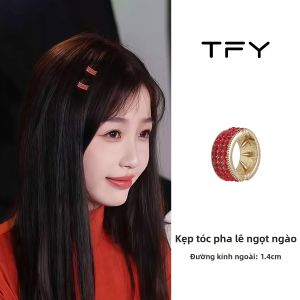 TFY | Kẹp Tóc Kim Loại Công Chúa