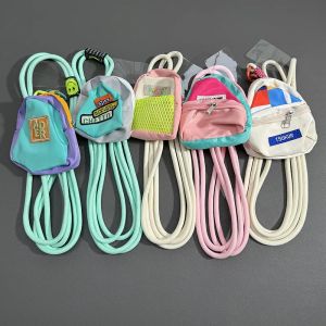 Trendy Durable Long Travel Phone Strap Soft Colorful Crossbody Rope Mobile Phone Lanyard Bag Siewolf Brand Digital Accessories