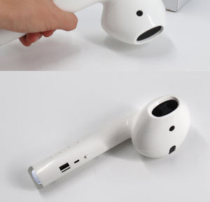 Large Bluetooth Speaker In-Ear Cool Shape Sound Box Super Size Funny Gift Audio Device with USB And  Card Functionality