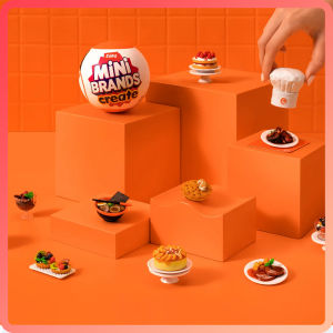 Bandai | Zuru Surprises Mystery Mini Brands Blind Box Foodie Creat MasterChef Ball Surprise Collectibles Miniature Miniatures Food Toys