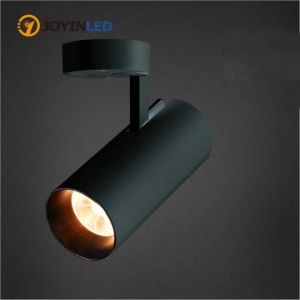 JOYINLED Black Ceiling Spotlight Adjustable Downlight White 7W 4000K Led Surface Mounted Accent Spots Light Living Room Kitchen