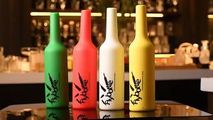 Flair bottle Bartender Training Bottle Bar Flask Wine Cocktail Shaker Unbreakable Silicone Bartending Practice Bottle - Perfect for Aspiring Bartenders