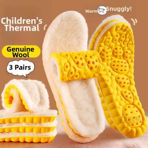 MICUI | Wool Lined Warm Insoles Soft Bottom Comfortable Breathable for Boys and Girls