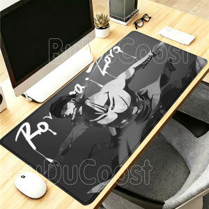 Bandai | One Piece Roronoa Zoro Anime black and white Mouse Pad HD printing Gaming Mousepad PC Keyboard Carpet Office accessories DeskMat