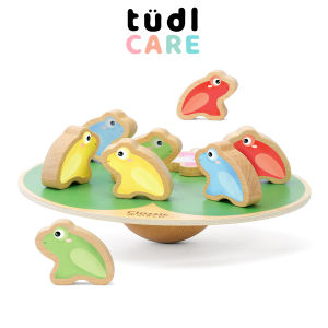 Classic World Frog Water Lily Balancing Toy