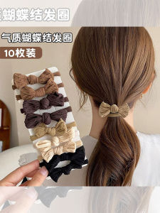 Dây Buộc Tóc Hình Con Bướm Dây Buộc Tóc Đuôi Ngựa Cao Phụ Kiện Tóc Dây Buộc Tóc Dây Buộc Tóc Bằng Cao Su Xu Hướng Mới Đồ Trang Trí Tóc Thời Trang