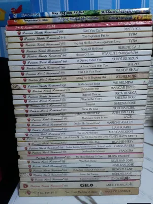 Random Bundle Preloved Precious Hearts Romance Tagalog Pocketbooks from Various Authors: Fiction Novels