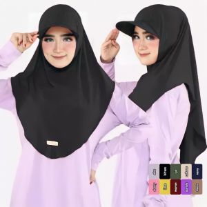 Hijab Topi Sporty Jersey Zoya - Hijab Topi Olahraga Dewasa - Hijab Gowes (Murah dan Berkualitas)