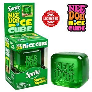 New NeeDoh Nice Cube Sensory Squeezing Fidget Toy Stress Relief Fingertip Release Blind Box Birthday Gift