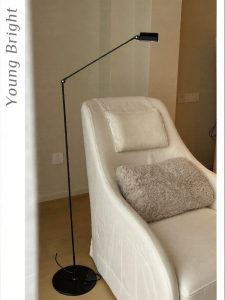 Motor Swing Arm Floor Lamp Vintage Industrial Style