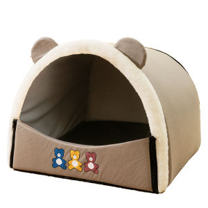 Hipidog | Removable Washable Cat House All Seasons Warm Winter Closed Style Small Dog Bed Popular Cat Mat For Kittens Hipidog Brand