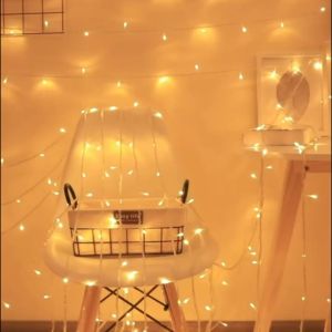 ไฟLED 100 ดวง เป็นไฟกระพริบ 9 สี และเป็นไฟตกแต่งห้อง ไฟประดับห้อง ไฟแต่งห้อง ไฟเส้น ไฟแต่งสวน ไฟตกแต่งห้องนอน ไฟหิ่งห้อย และไฟปีใหม่