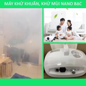2 LÍT Dung dịch Nano Bạc ARGENTUM khử mùi khử khuẩn cho xe ô tô nhà cửa văn phòng kết hợp với máy khử mùi để tạo khói