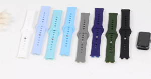 Silicone Strap for Huawei Band 10/9/8 Breathable Replacement Silikon Rubber Band Belt Bracelet Watchband Accessories Tali Jam Tangan Smartwatch for Huawei Band 10/Huawei Band 9/Huawei Band 8 NFC