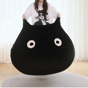 Beanbag.my™ Cat Design Bean Bag Full Set With Filling