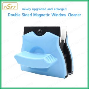 TSTT Window Cleaner Double Sided Magnetic Glass Wiper Cleaner Tool Upgraded And Enlarged Magnet Cleaning Brush For Washing Windows