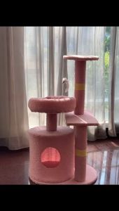 MIAW COCA COLA Cat Tree Tower Premium Rumah Kucing Garukan Seluruh Tiang Kandang Kucing Cat Scrather