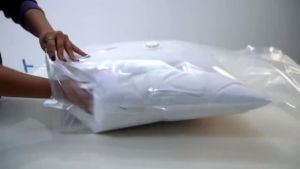 Vacuum Storage Bag Reusable Clothes Travel Suction Storage Compression Bags Set