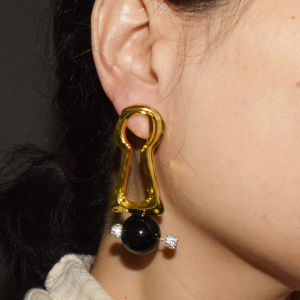 Vintage Ethnic Minimalist Stacking Ear With Keyhole Charms Dangle Earrings For Women Jewelry Elegant Statement Accessory