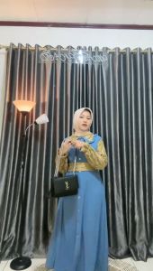 GAMIS KRINKLE MIX BURKAT FREE BELT KEKINIAN VIRAL / DRES DIRA BURKAT BISA COD