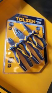 Tolsen GRiPro Series 10410: Your Ultimate 3pcs Plier Set