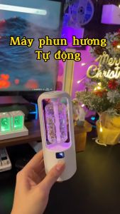 (MIỄN SHIP TOÀN QUỐC) Máy Xông Tán Tinh Dầu Mini Phun Sương Có Led MẪU MỚI 2024
