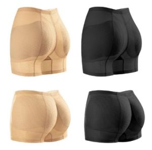 6202/6203 Women Mid-Waist Padded Fake Butt Padding Panty and Hips Enhancer - Comfortable and Soft Material - Sizes M-XXL - Waist Protection and Body Shaping