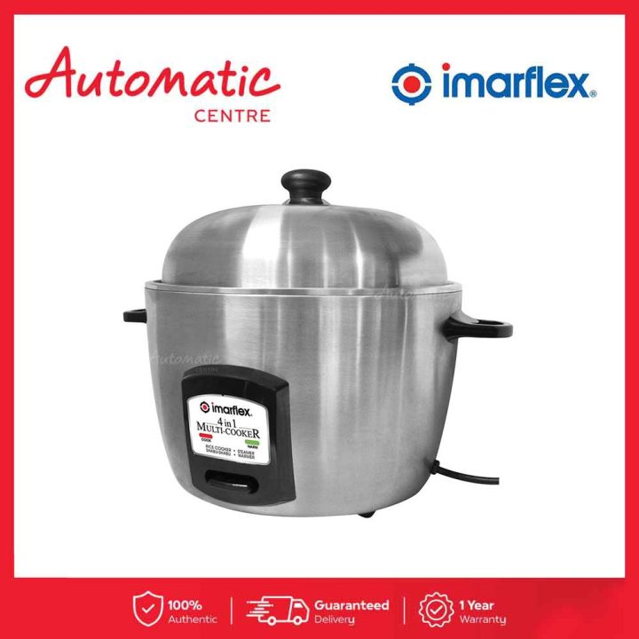 Imarflex IMC6100S 6 Liters / 12 Cups Multi Cooker with 4in1