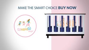 Wonder Bumpers - Orange & Aqua Reversible 2pc Pack