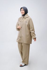 JAS HUJAN RAINCOAT MOTOR PRIA WANITA DEWASA SETELAN BAHAN TEBAL