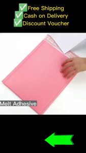 50Pcs Self Adhesive Bubble Wrap Pouch Waterproof Bubble Packaging Bag