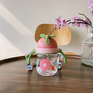 250ml Baby Sippy Cup Tritan Training Cup Baby Cup Learning Cup Kids Learn Drinking Milk Water Suction Bottle