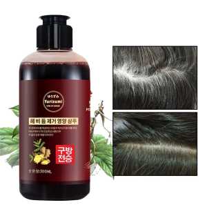 YURIZUMI Shampo Uban Dengan Polygonum Ampuh Rambut Kembali Hitam Berkilau