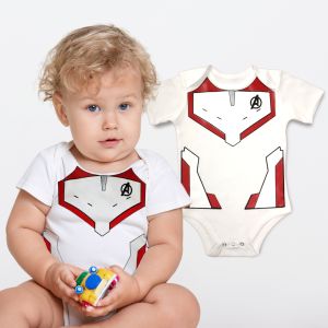 Baby Onesies PH Avengers Quantum Baby Boy Bodysuit Superhero Costume 0-12 months Cotton Bodysuit